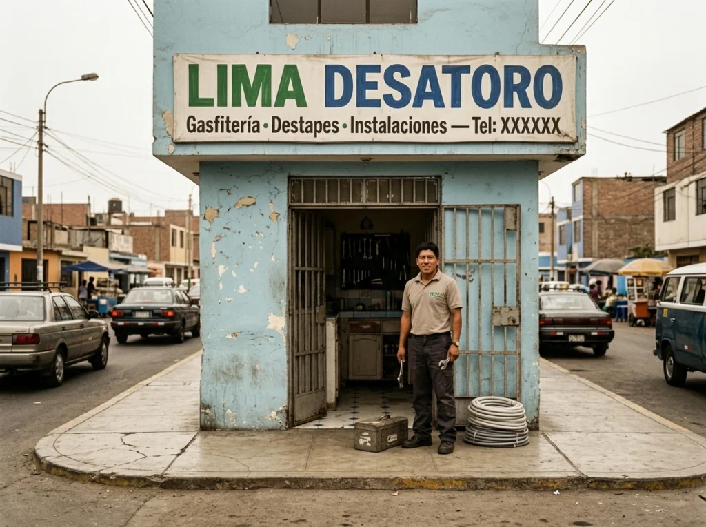 Historia de Lima Desatoro 8 Gasfitero Lima Desatoro 3